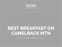 Tablet Screenshot of chestnutaz.com